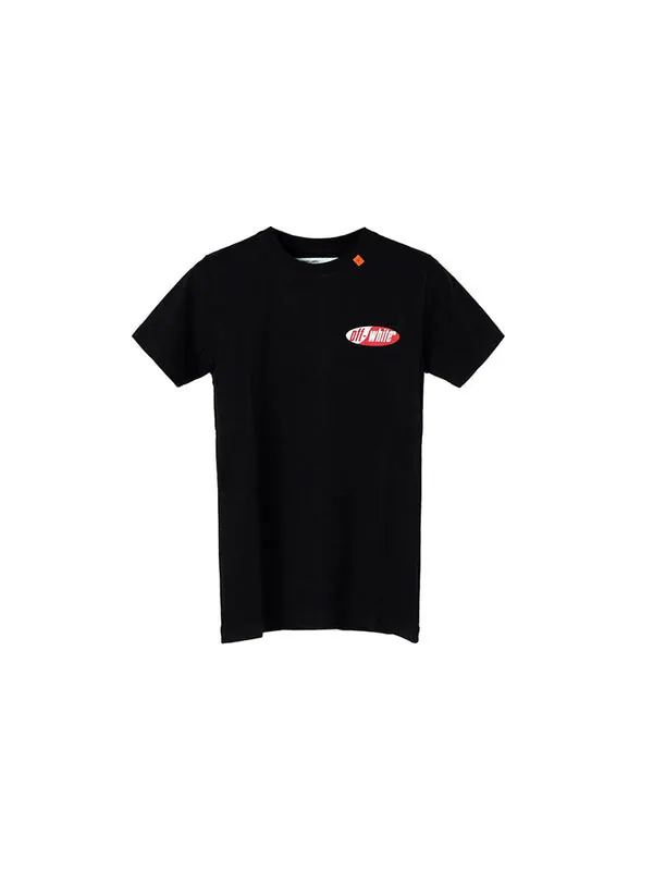 Футболка OFF-WHITE Back Arrow Printing Short Sleeve Black — изображение 2 из 4, черный