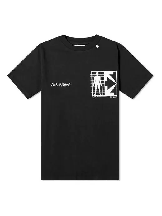 Футболка ss20 half arrow man short sleeve Off-White — изображение 1 из 3, черный