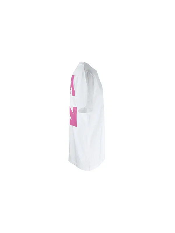 Футболка logo alphabet printing arrow short sleeve white Off-White — изображение 4 из 4, мульти