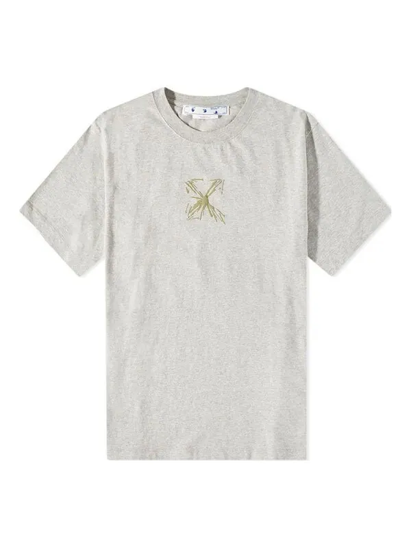 Футболка splash arrow t-shirt 'grey' Off-White — изображение 1 из 4, серый