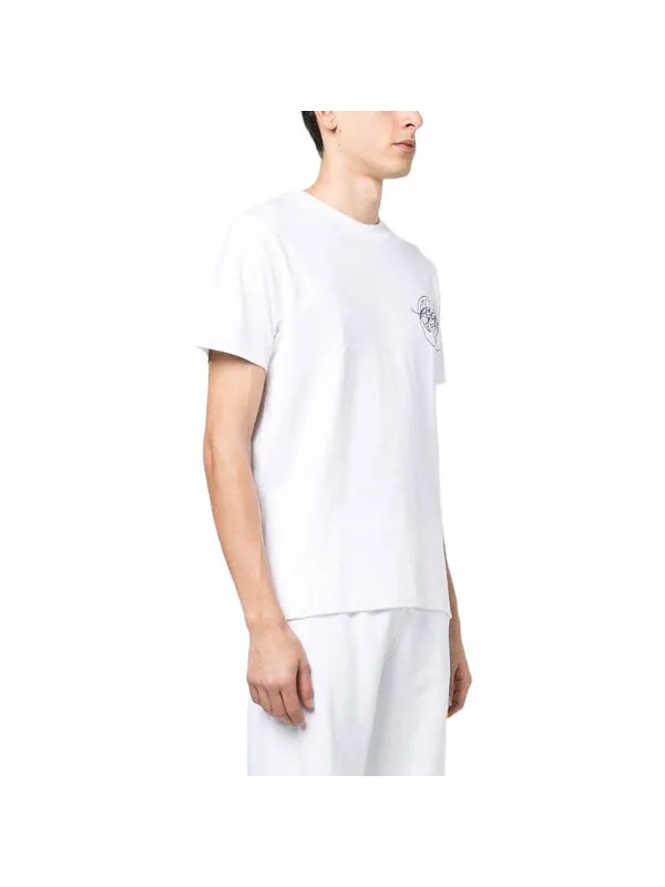 Футболка fw22 hand arrow slim tee Off-White — изображение 4 из 4, белый/черный