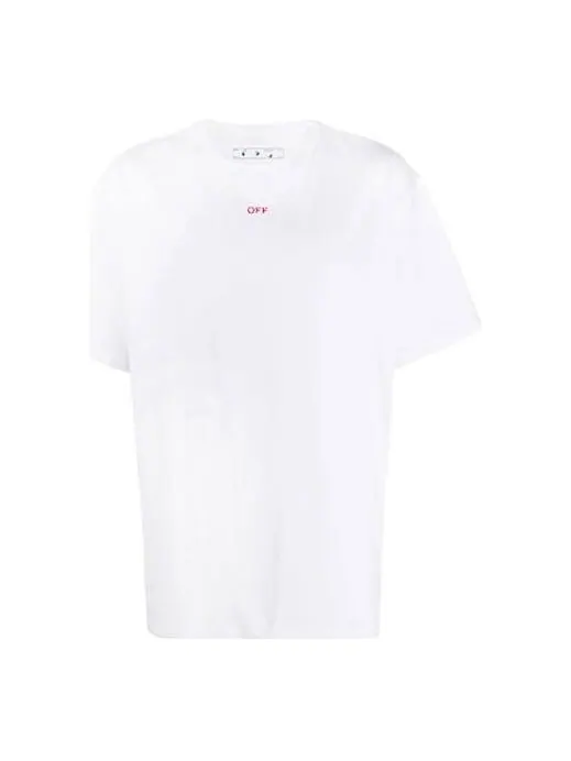Футболка stencil arrows printing short sleeve white Off-White — изображение 1 из 4, белый