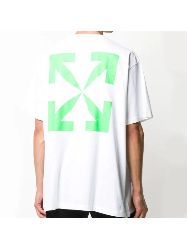 Футболка pascal painting short sleeve oversize Off-White — изображение 4 из 4, белый