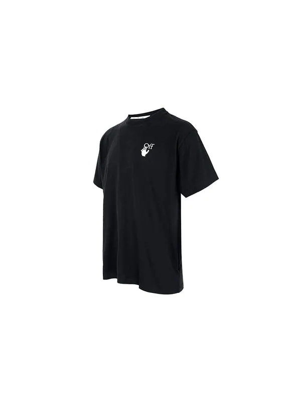 Футболка degrade arrow over tee 'black/multicolor' Off-White — изображение 3 из 4, черный