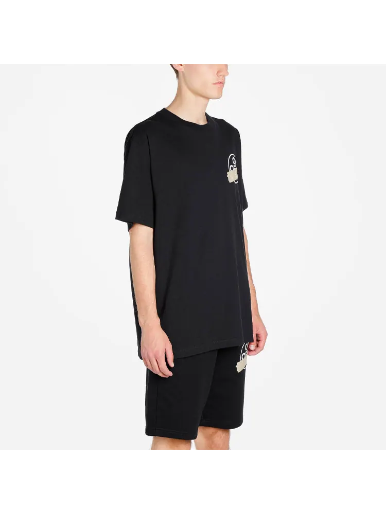 Футболка Off-White Bronzing arrow printing Unisex Black — изображение 5 из 6, черный