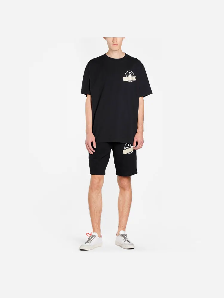 Футболка Off-White Bronzing arrow printing Unisex Black — изображение 6 из 6, черный