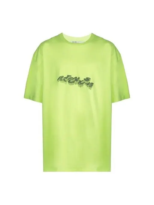 Футболка graphic arrows print oversize Off-White — изображение 1 из 4, зеленый