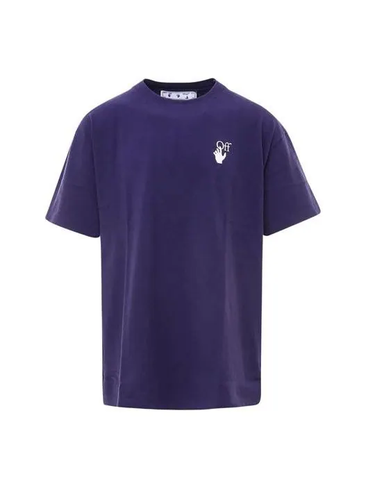 Футболка Off-White Marker Over Tee 'Astral Aura' — изображение 1 из 5, фиолетовый
