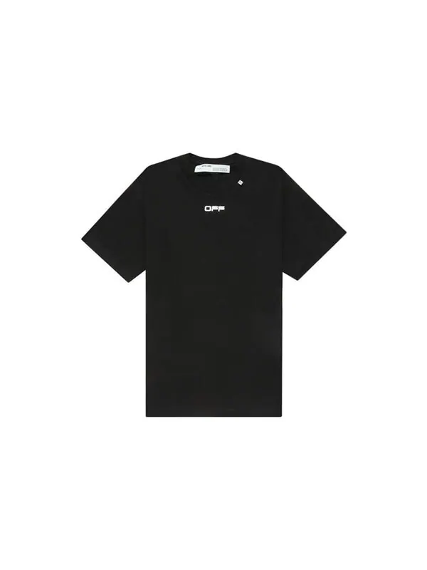 Футболка caravaggio arrow t-shirt 'black' Off-White — изображение 2 из 4, черный