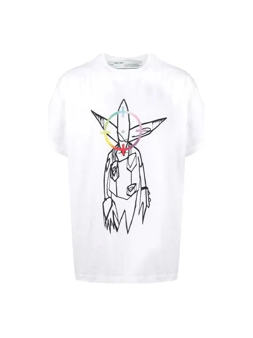 Футболка futura alien s s over tee Off-White — изображение 1 из 4, белый