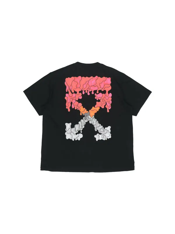 Футболка red marker over tee 'black' Off-White — изображение 4 из 4, черный