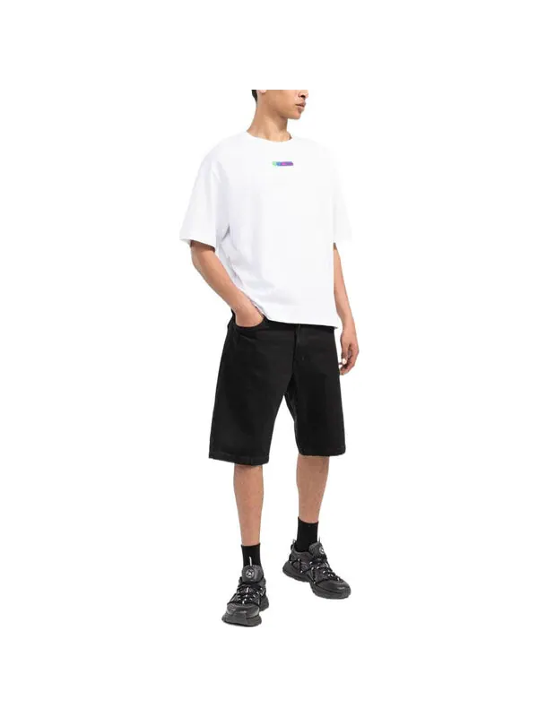 Футболка back logo printing short sleeve white Off-White — изображение 4 из 4, мульти