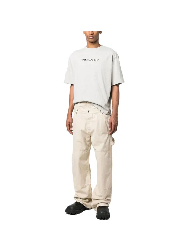 Футболка crew neck tee Off-White — изображение 2 из 4, мульти