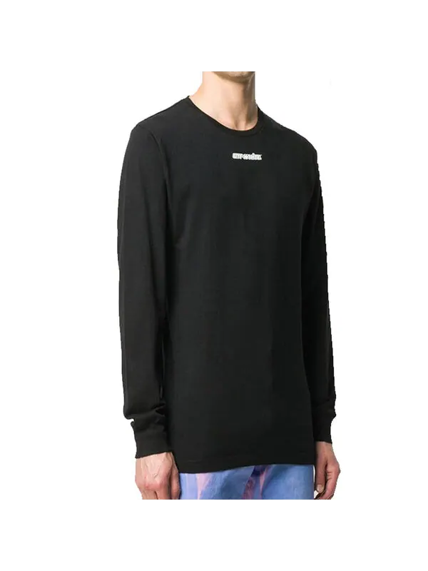 Толстовка fw20 marker arrows print long sleeve t-shirt Off-White — изображение 4 из 4, черный