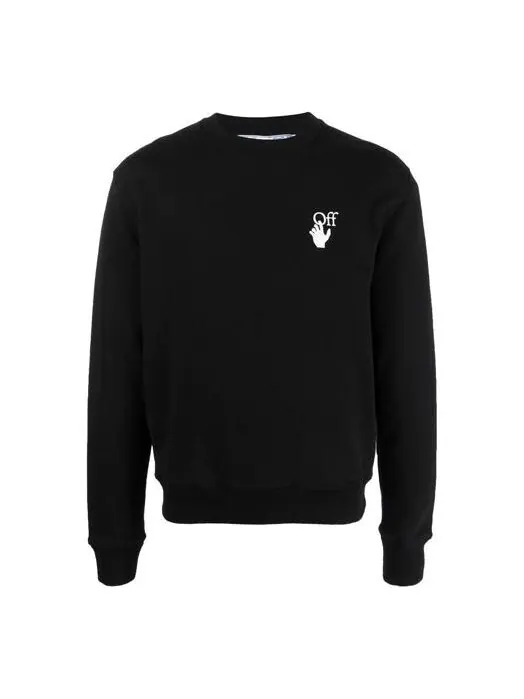 Толстовка fw21 logo arrow pattern version black Off-White — изображение 1 из 4, черный