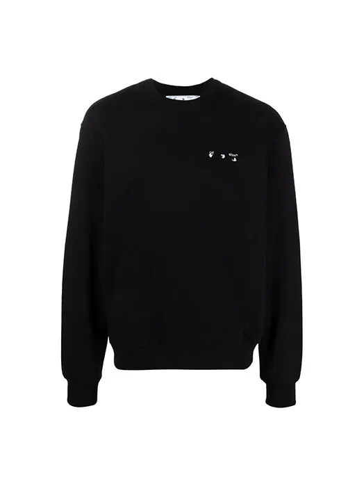 Толстовка men's caravaggio painting round neck black Off-White — изображение 1 из 4, черный