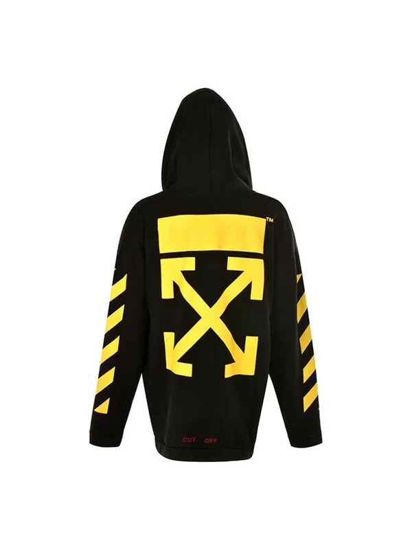Толстовка mens arrows sketch logo loose sweater Off-White — изображение 1 из 3, черный