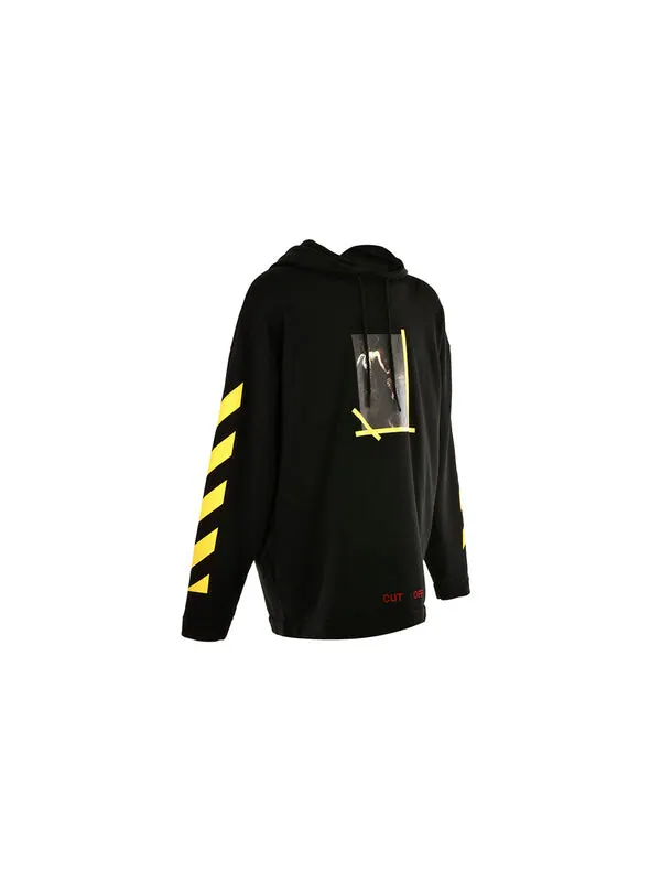 Толстовка mens arrows sketch logo loose sweater Off-White — изображение 3 из 3, черный
