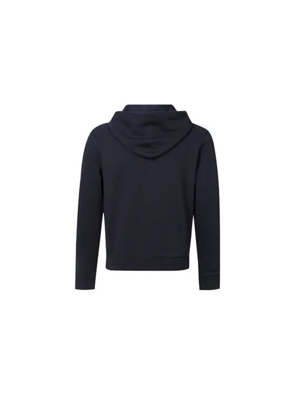 Толстовка logo embroidered black ordinary version 'black white' Off-White — изображение 2 из 4, черный/белый
