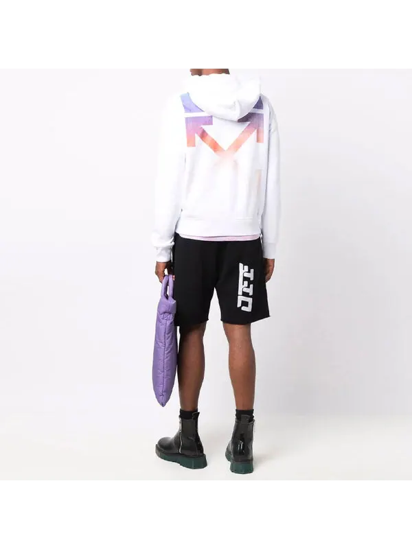 Толстовка fw21 arrow pattern long sleeves version white Off-White — изображение 2 из 4, белый