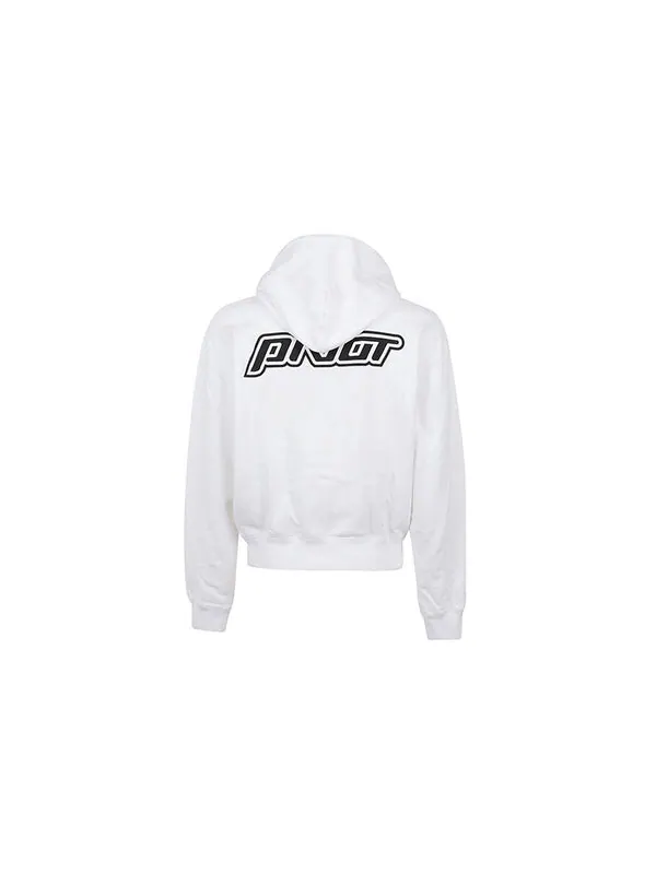 Толстовка fw20 printing pullover men white Off-White — изображение 2 из 4, белый