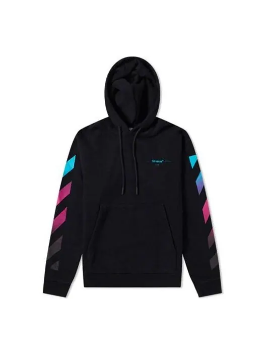 Толстовка OFF-WHITE AW18 Hooded Pullover Unisex Black — изображение 1 из 4, черный
