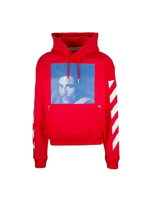 Толстовка OFF-WHITE c/o Virgil Abloh Men's Red Sweater Red — изображение 1 из 4, красный