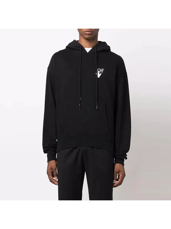 Толстовка fw21 caravaggio painting solid color ordinary version black Off-White — изображение 3 из 4, черный