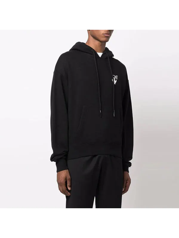 Толстовка fw21 caravaggio painting solid color ordinary version black Off-White — изображение 4 из 4, черный
