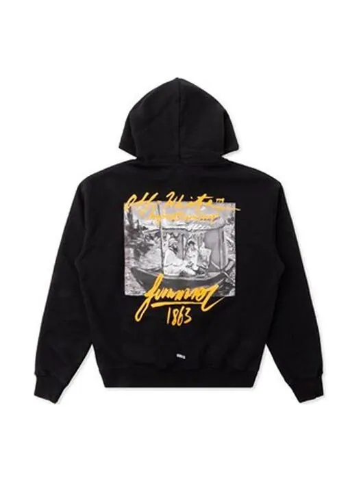 Толстовка c/o virgil abloh men's black summer Off-White — изображение 1 из 4, черный