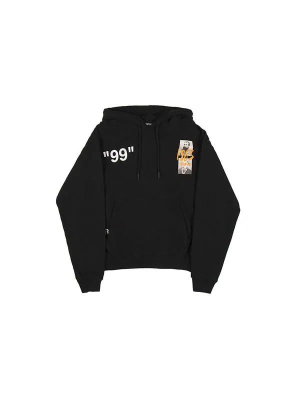 Толстовка c/o virgil abloh men's black summer Off-White — изображение 2 из 4, черный