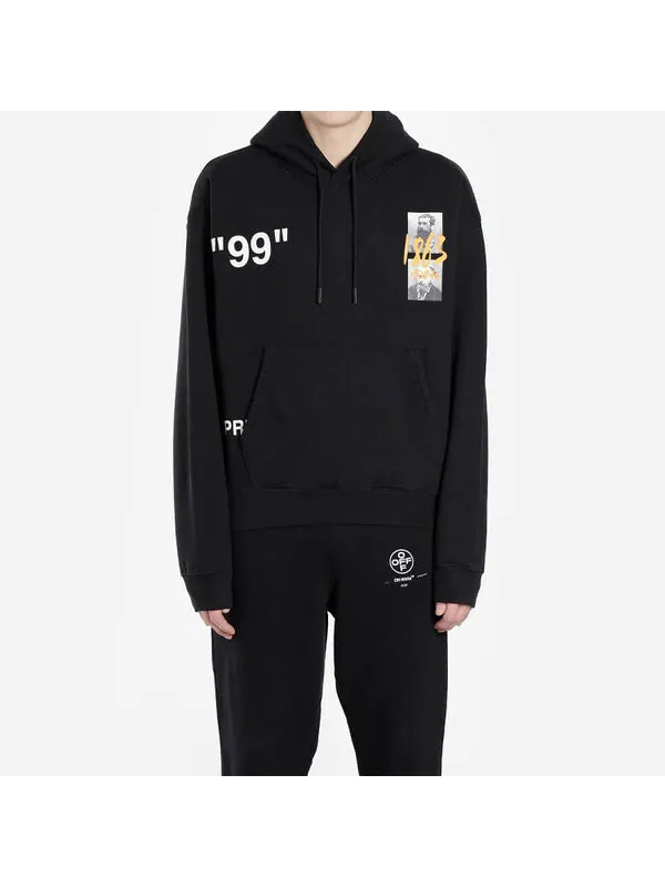 Толстовка c/o virgil abloh men's black summer Off-White — изображение 3 из 4, черный