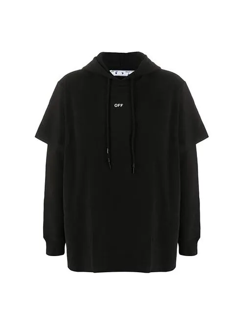 Толстовка men's arrow logo black Off-White — изображение 1 из 4, черный
