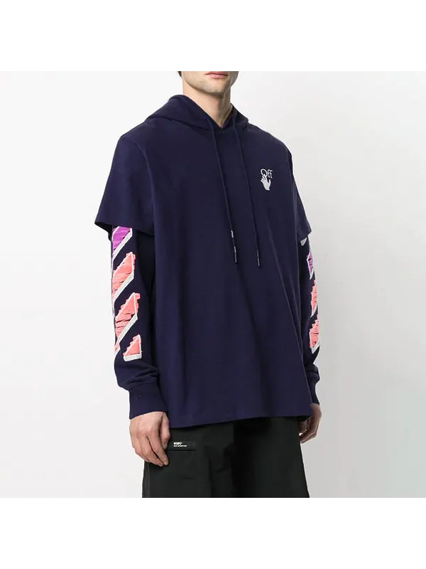 Толстовка men's ss21 purple Off-White — изображение 4 из 4, фиолетовый