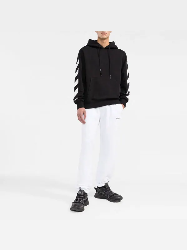 Толстовка men's ss22 arrow pattern printing loose fit autumn black Off-White — изображение 2 из 4, мульти