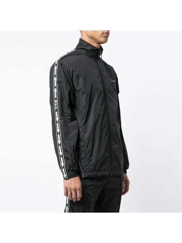 Куртка Off-White Track Jacket 'Black' — изображение 3 из 4, черный