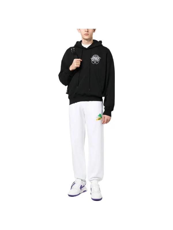 Толстовка ss23 arrows long-sleeve Off-White — изображение 2 из 4, черный/белый