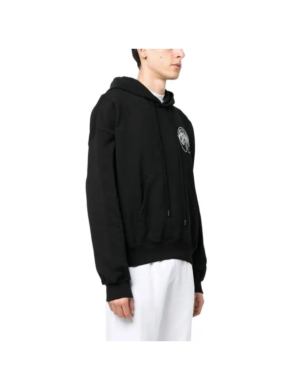 Толстовка ss23 arrows long-sleeve Off-White — изображение 4 из 4, черный/белый