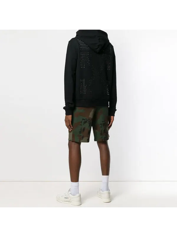 Толстовка ss19 embellished logo hooded jacket Off-White — изображение 4 из 4, черный