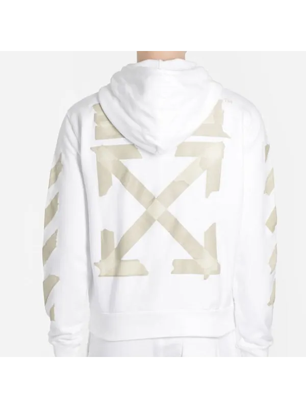 Толстовка ss20 arrows sketch mens logo sweater tape Off-White — изображение 4 из 4, белый
