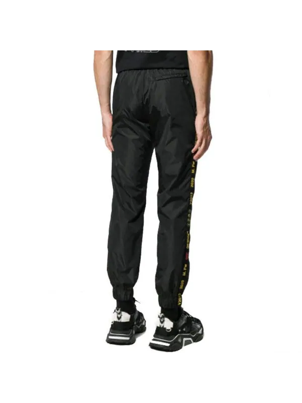 Брюки men's track pants thin sports pants/trousers/joggers black Off-White — 3