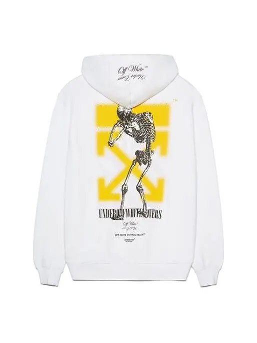 Толстовка x undercover crossover double sided logo printing white Off-White — изображение 1 из 4, белый