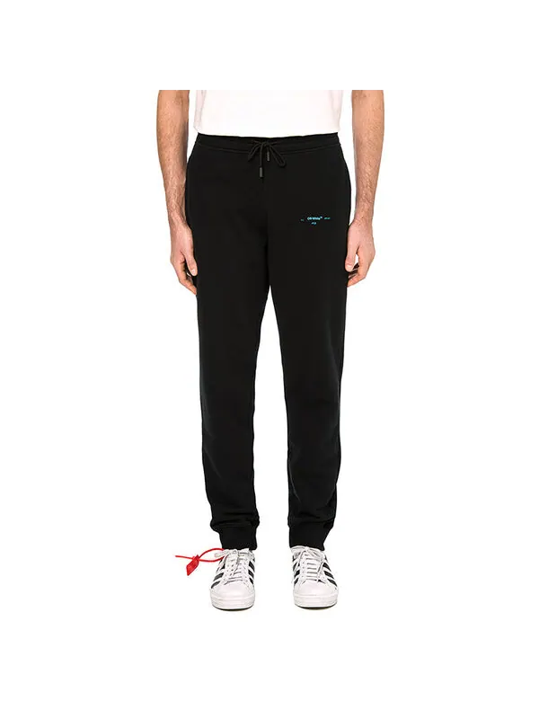 Брюки gradient sweat men black Off-White — изображение 3 из 4, черный