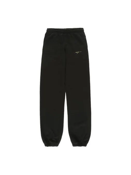 Брюки 2018-19fw street style cotton logo pants Off-White — изображение 1 из 4, черный