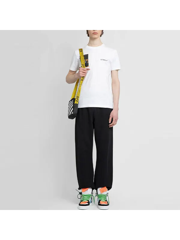 Брюки men's ss22 solid color casual pants/trousers black Off-White — изображение 3 из 4, мульти