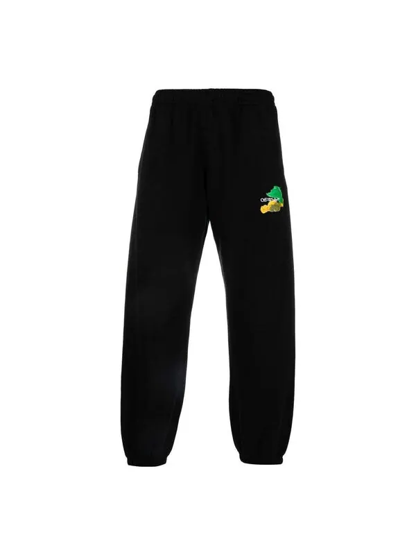 Брюки brush arrow track pants 'black' Off-White — изображение 1 из 4, черный
