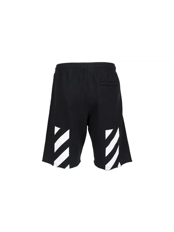 Шорты men's ss22 logo printing sports shorts version black Off-White — изображение 2 из 4, мульти