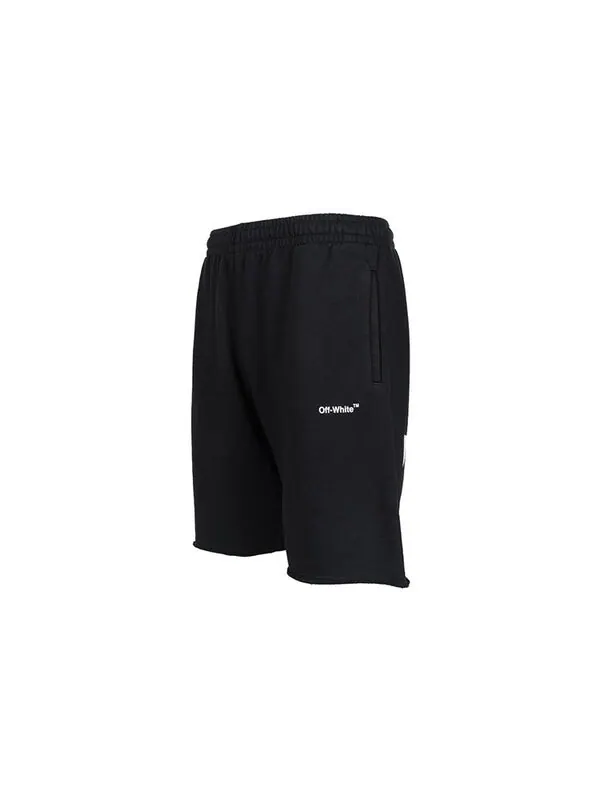 Шорты men's ss22 logo printing sports shorts version black Off-White — изображение 3 из 4, мульти