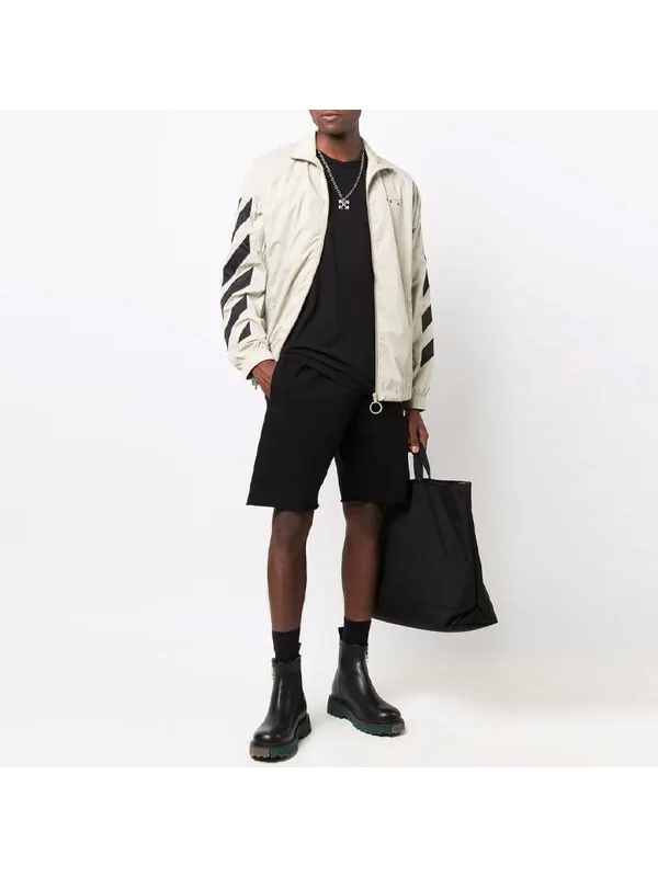 Шорты fw21 logo pattern sports shorts version black Off-White — изображение 2 из 4, черный