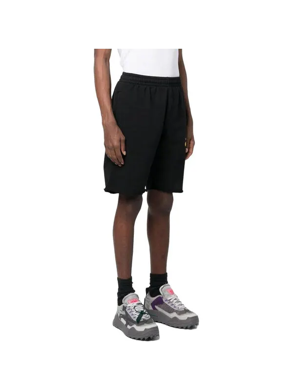 Шорты brush arrow bermuda shorts 'black' Off-White — изображение 3 из 4, черный